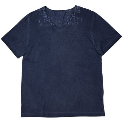 Maison Martin Margiela Aids Awareness V-Neck T-Shirt - SS11