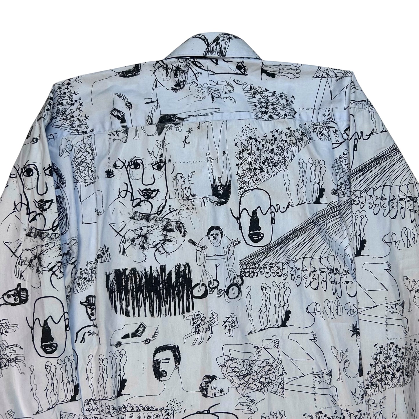 Comme des Garcons Shirt x Masaho Anotani Sketch Shirt - AW16