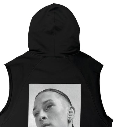 Raf Simons Sleeveless Isolated Heroes Hoodie - SS16