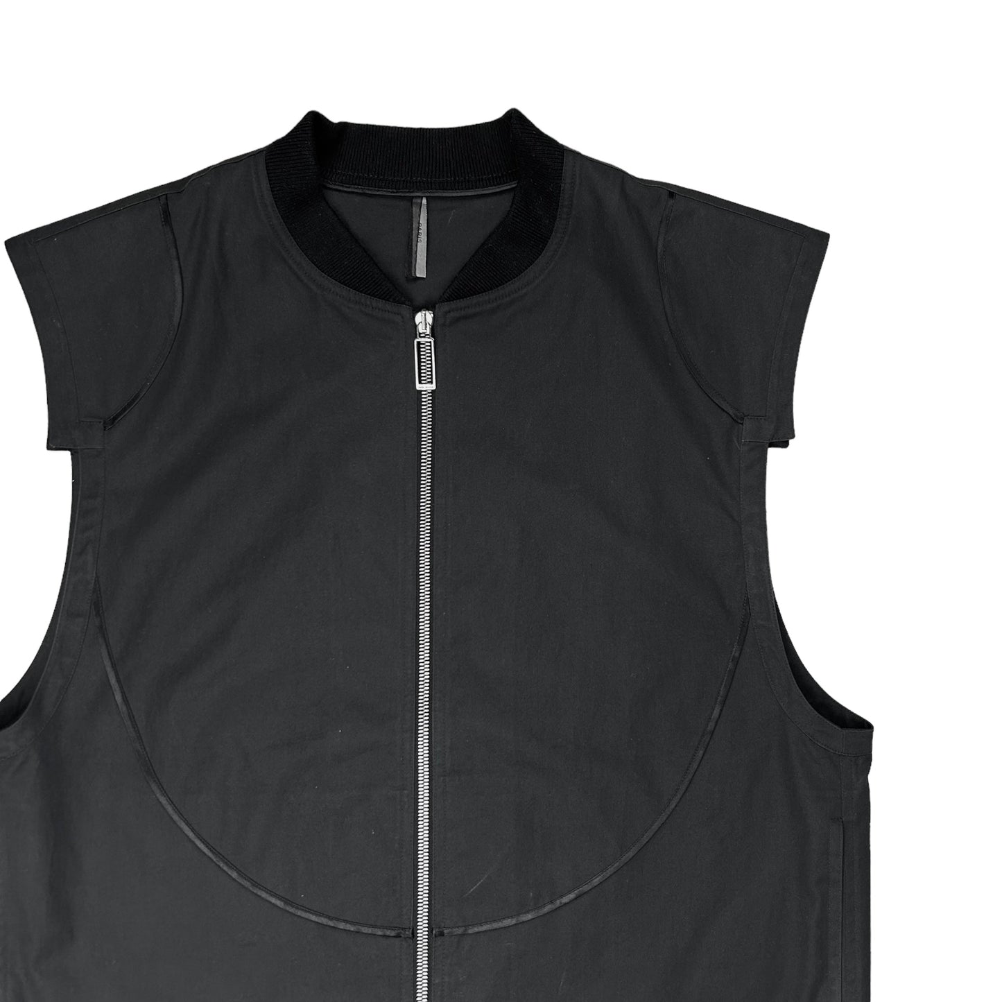 Dior Homme Piped Panel Zip Vest - SS10