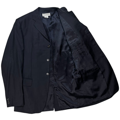 Dries Van Noten Slouchy Pinstripe Blazer - 90s
