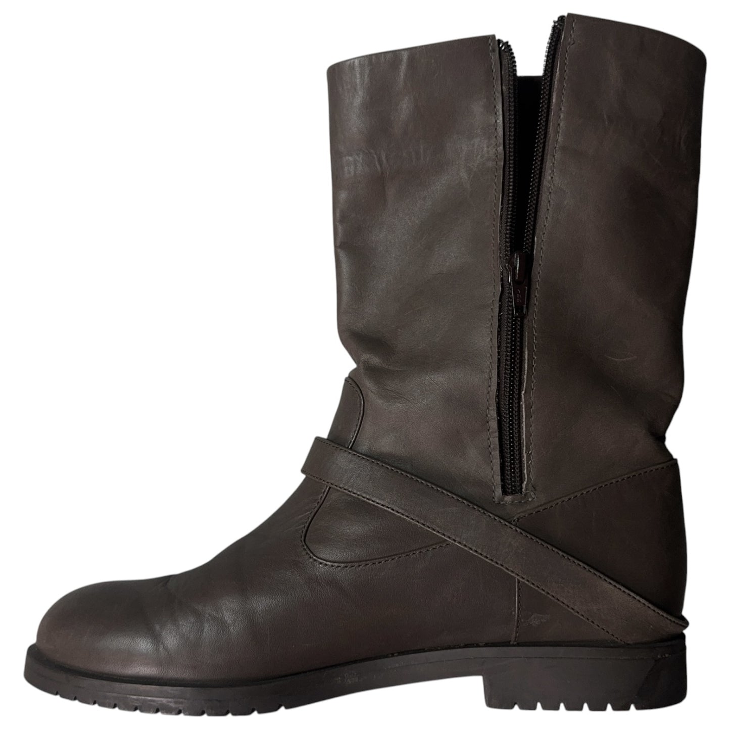 Jil Sander Strap Engineer Boots - AW14