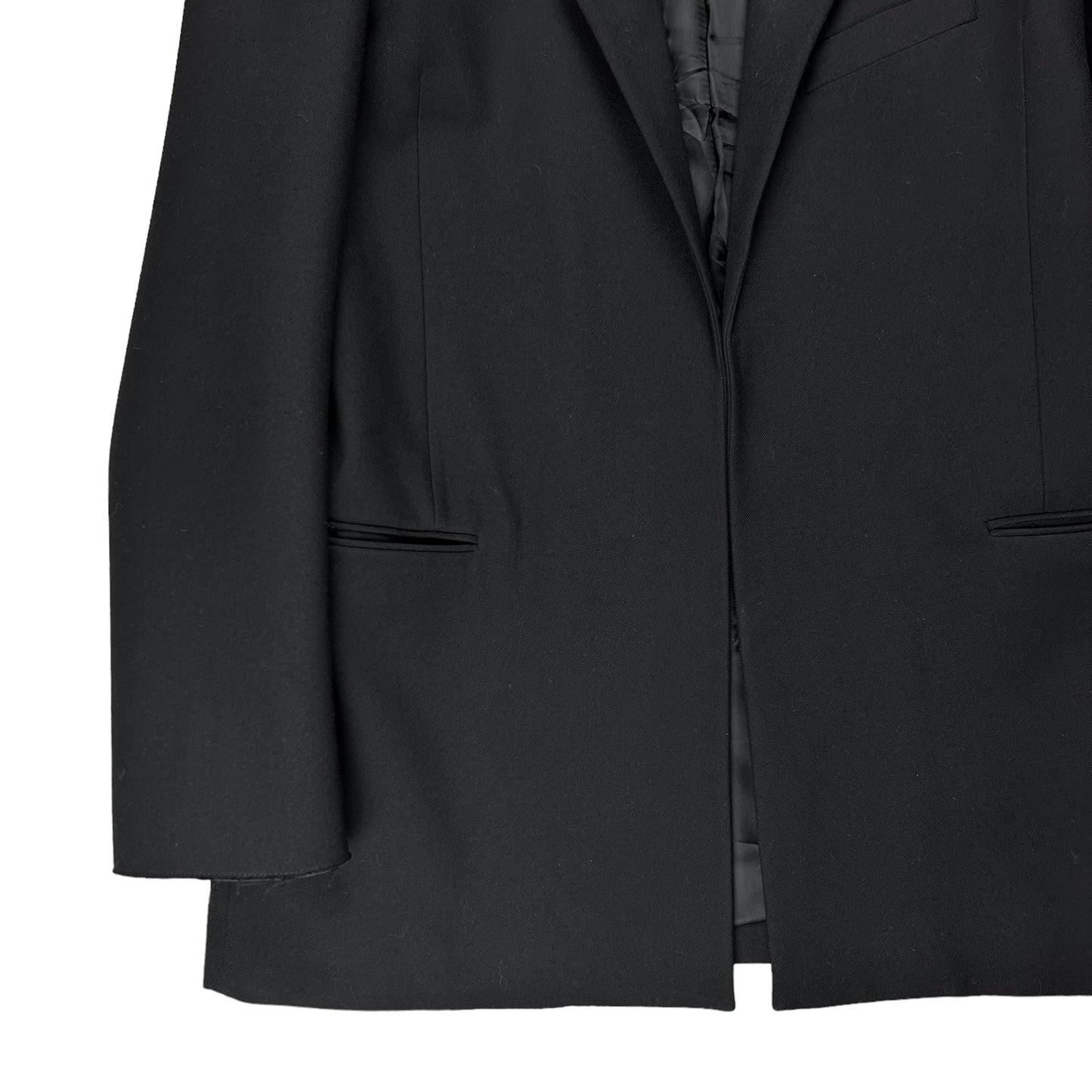 Balenciaga Suspended Shoulders Blazer - AW19 – Vertical Rags