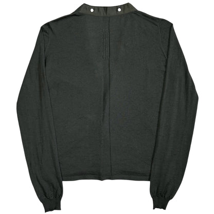 Rick Owens Cropped Larry Snap Cardigan - SS20