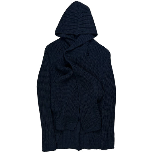 Rick Owens Sphinx Hooded Knit Cardigan - AW15
