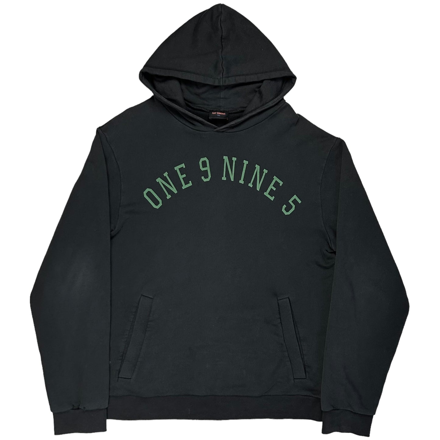 Raf Simons One 9 Nine 5 Print Hoodie