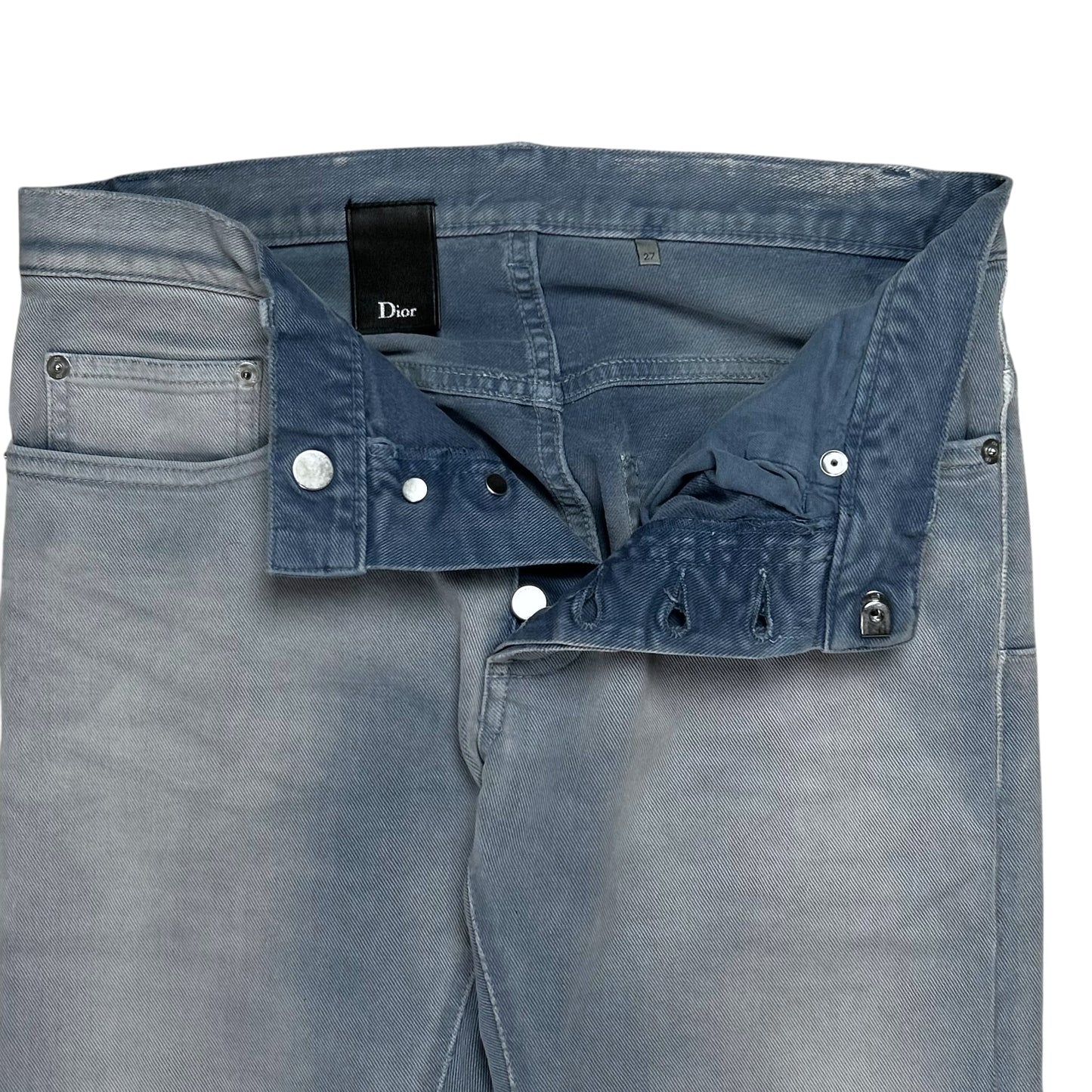 Dior Homme Ice Washed Skinny Jeans - SS13