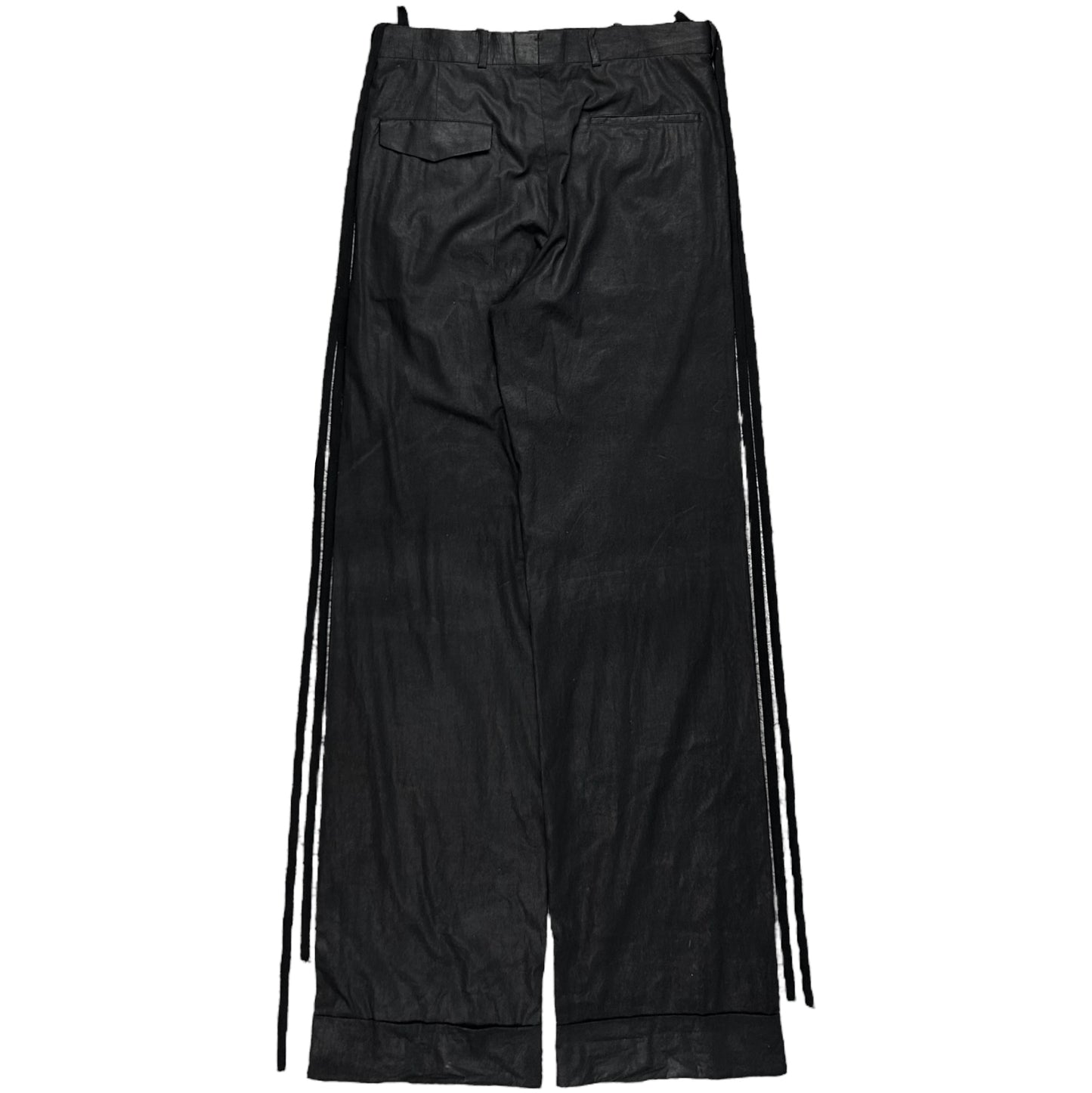 Ann Demeulemeester Waxed Bonne Sample Trousers - SS23