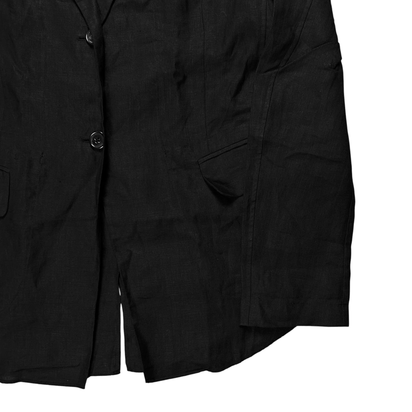 Jil Sander by Raf Simons Mandarin Linen Blazer - 00s