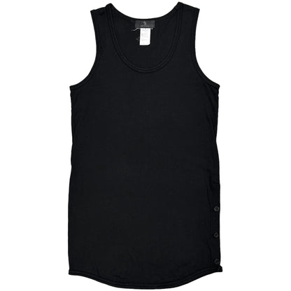 Y’s Yohji Yamamoto Side Buttoned Tank Top