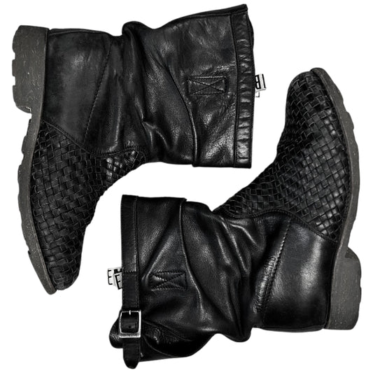 Dirk Bikkembergs Quilted Buckle Boots