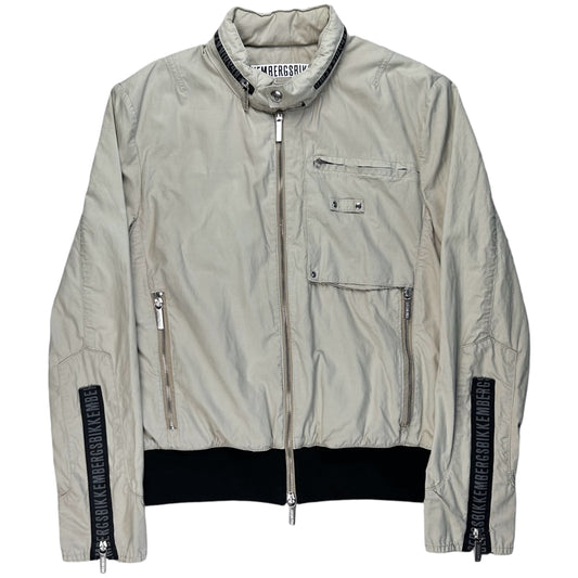 Dirk Bikkembergs Utility Zip Flight Jacket