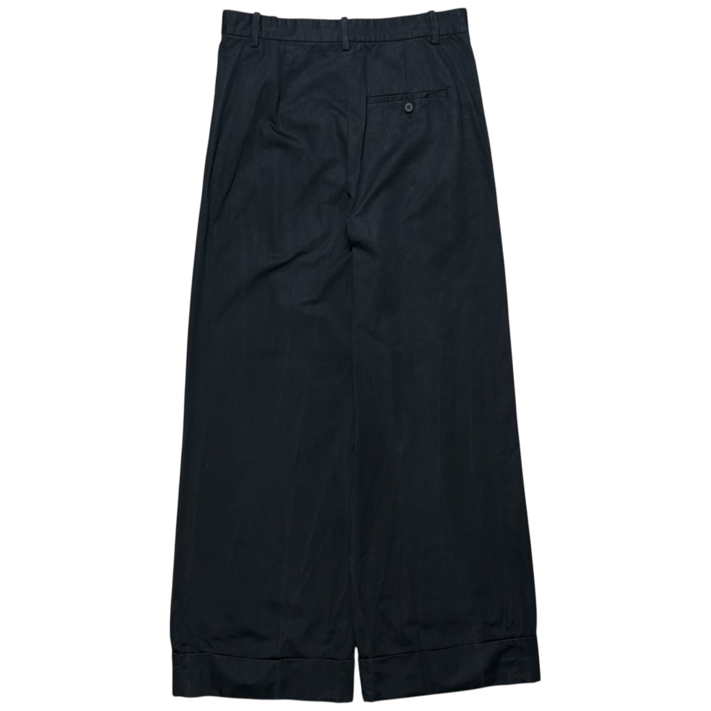 Maison Margiela Cuffed Wide Work Trousers - SS19