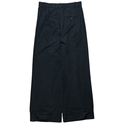 Maison Margiela Cuffed Wide Work Trousers - SS19