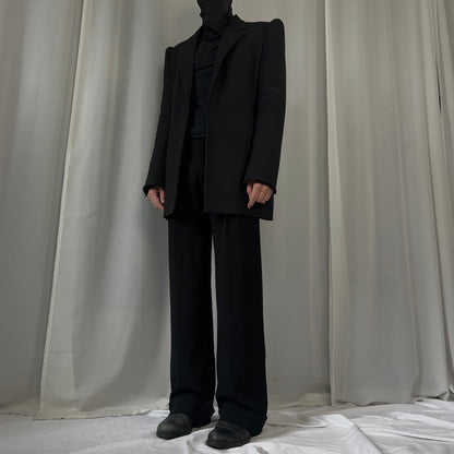 Balenciaga Pleated Triacetate Crepe Trousers - SS06