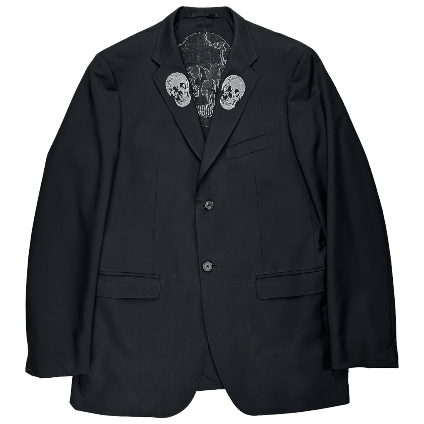 Jil Sander Skull Embroidered Blazer - SS10