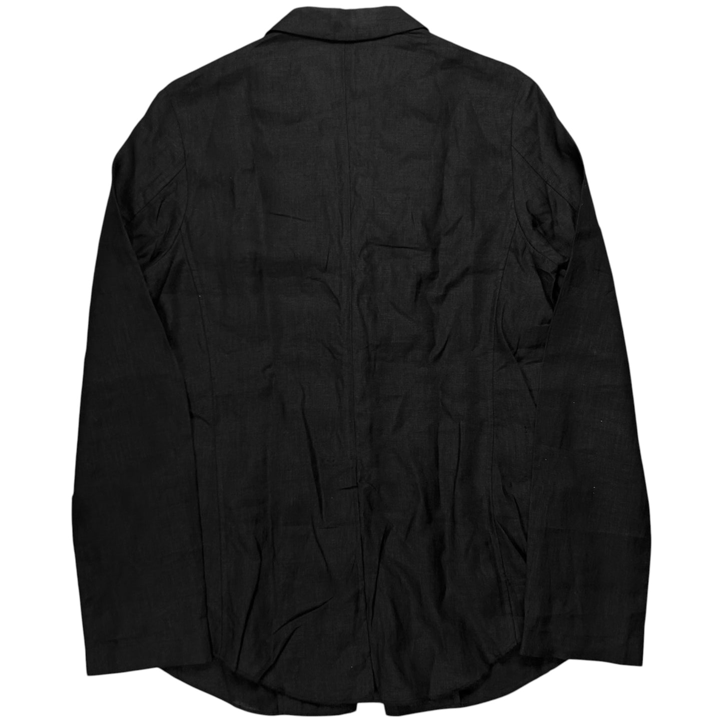 Jil Sander by Raf Simons Mandarin Linen Blazer - 00s