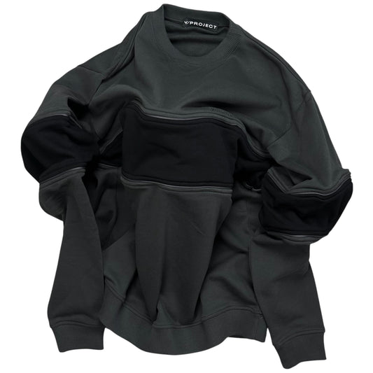 Y/Project Block Stripe Wire Sweater - AW21