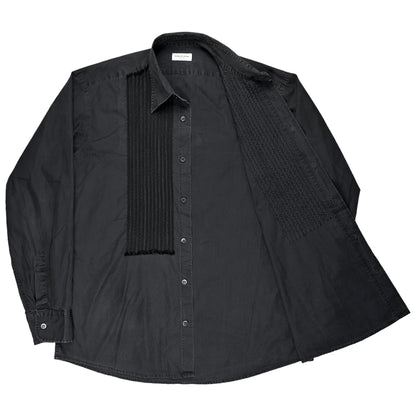 Dries Van Noten Chest Pleated Western Shirt