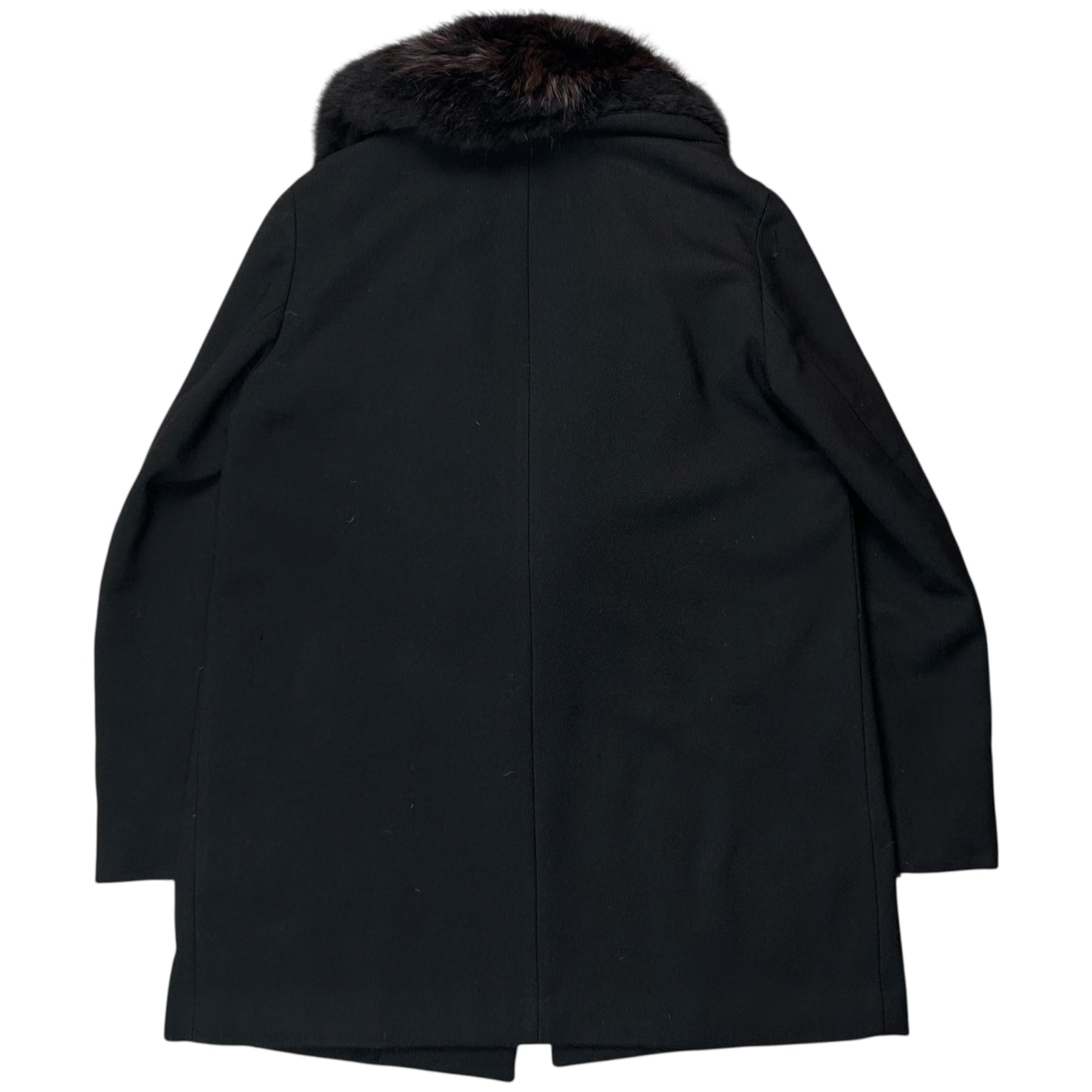 Maison Martin Margiela Fox Fur Collar Coat - AW07
