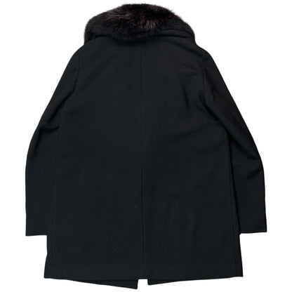 Maison Martin Margiela Fox Fur Collar Coat - AW07