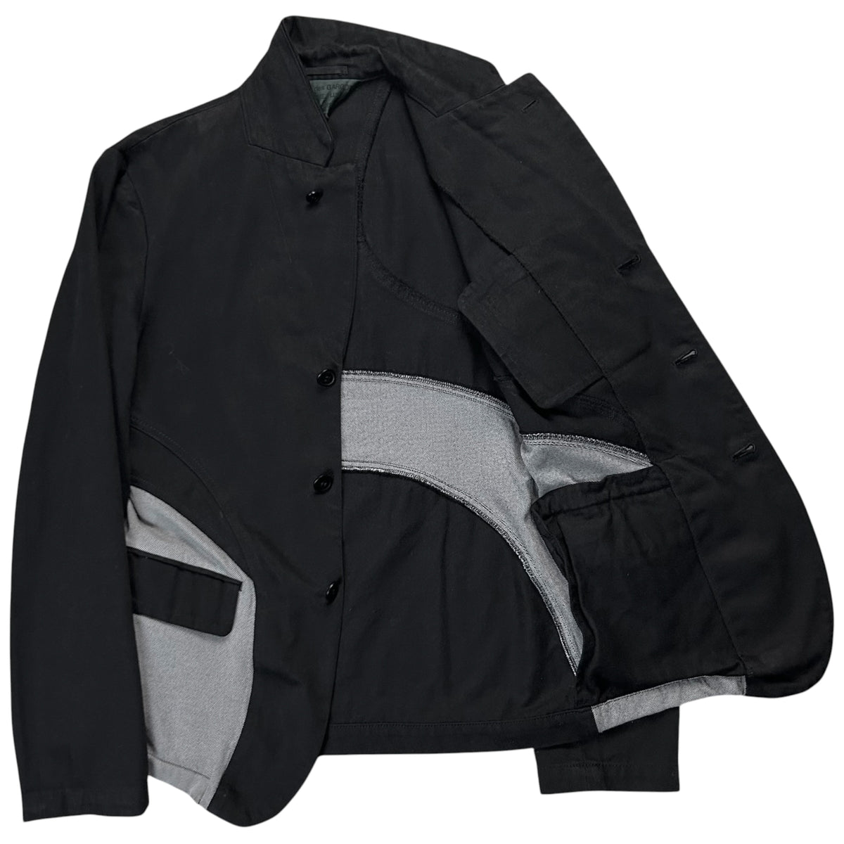 Comme des Garcons Homme Plus Contrast Panel Blazer - SS09