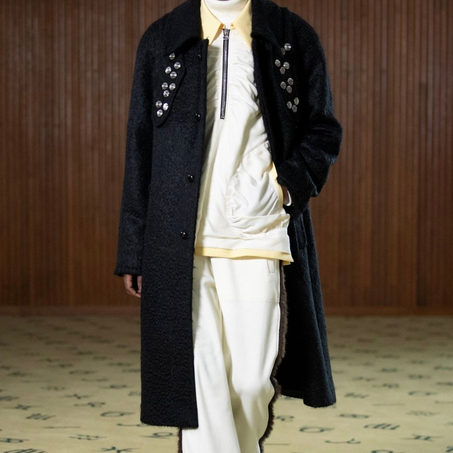 Namacheko Bayder Embellished Wool Coat - AW22