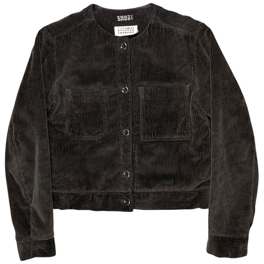 Maison Martin Margiela Collarless Corduroy Bomber Jacket - AW01