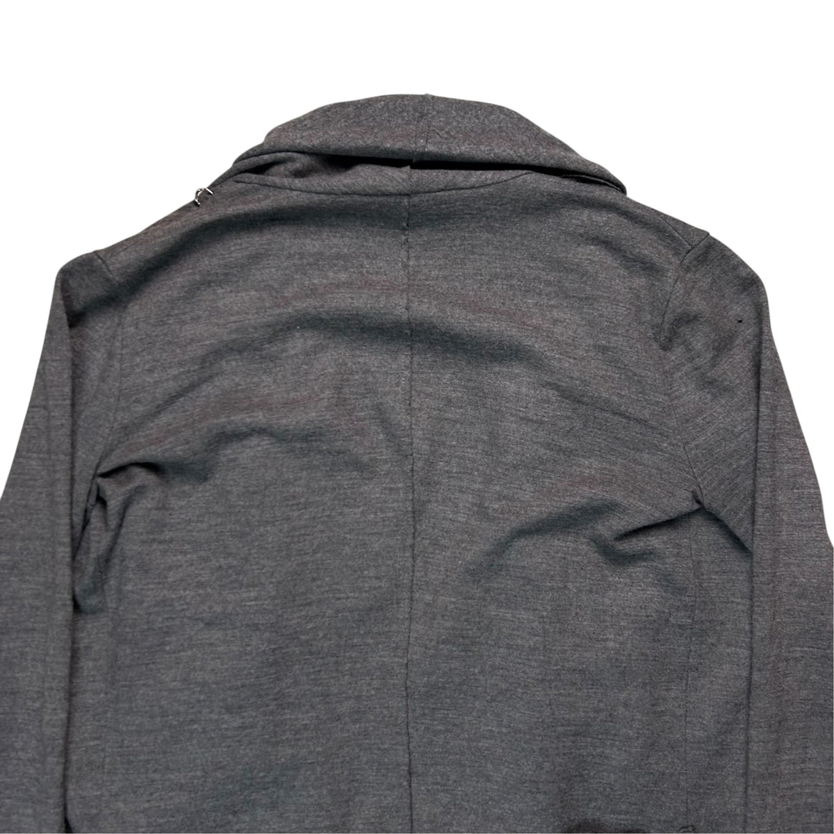 Helmut Lang Leather Belted Drape Cardigan - AW13