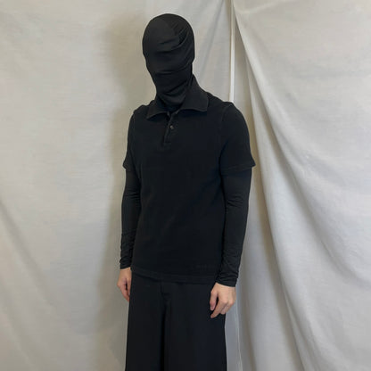 Balenciaga Waffle Polo Shirt - AW16