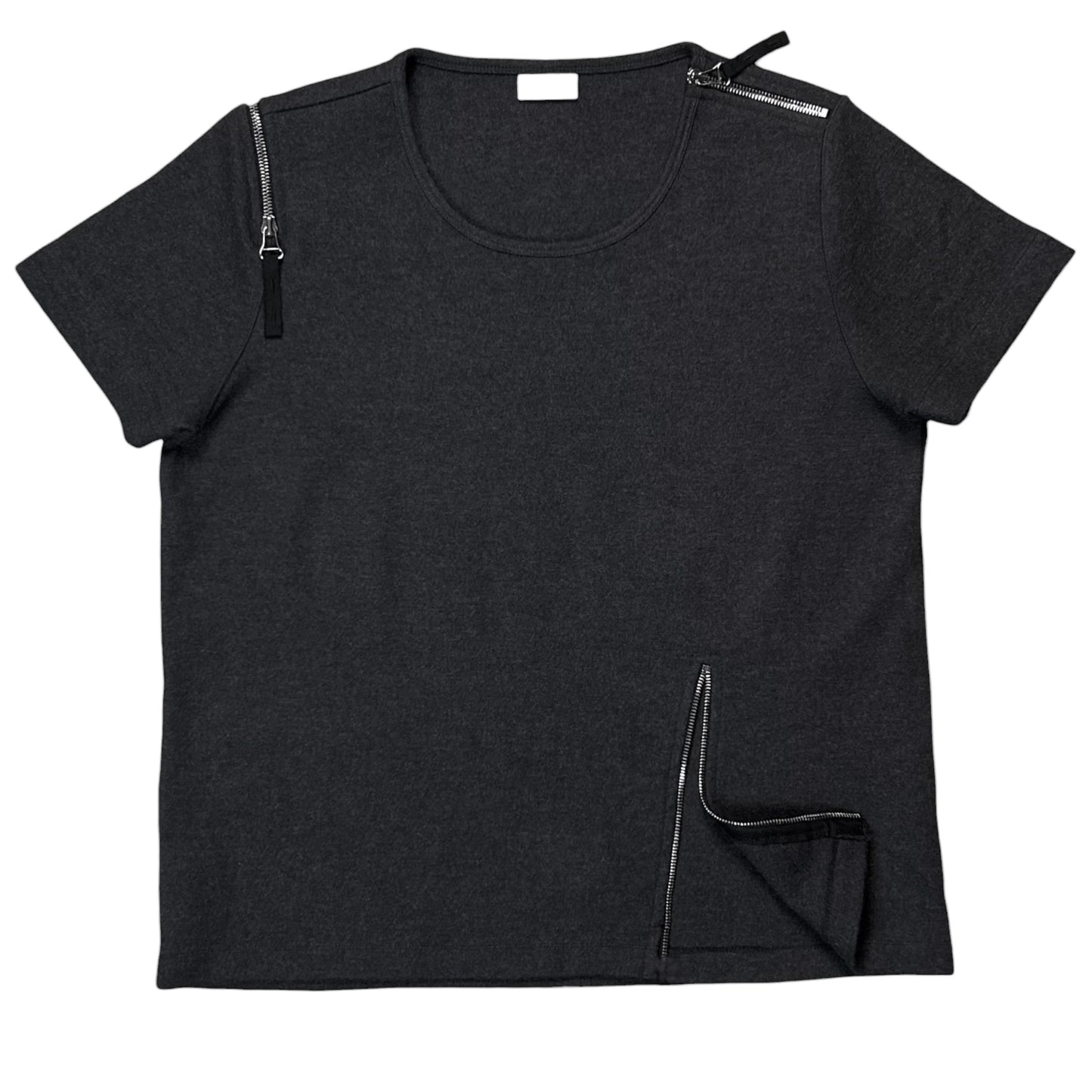 Dries Van Noten Multi Zip Wool T-Shirt - AW14