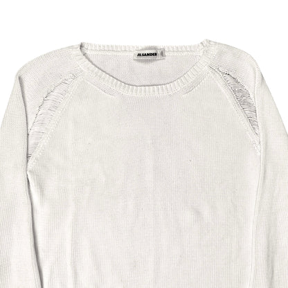 Jil Sander Distressed Seam Knit
