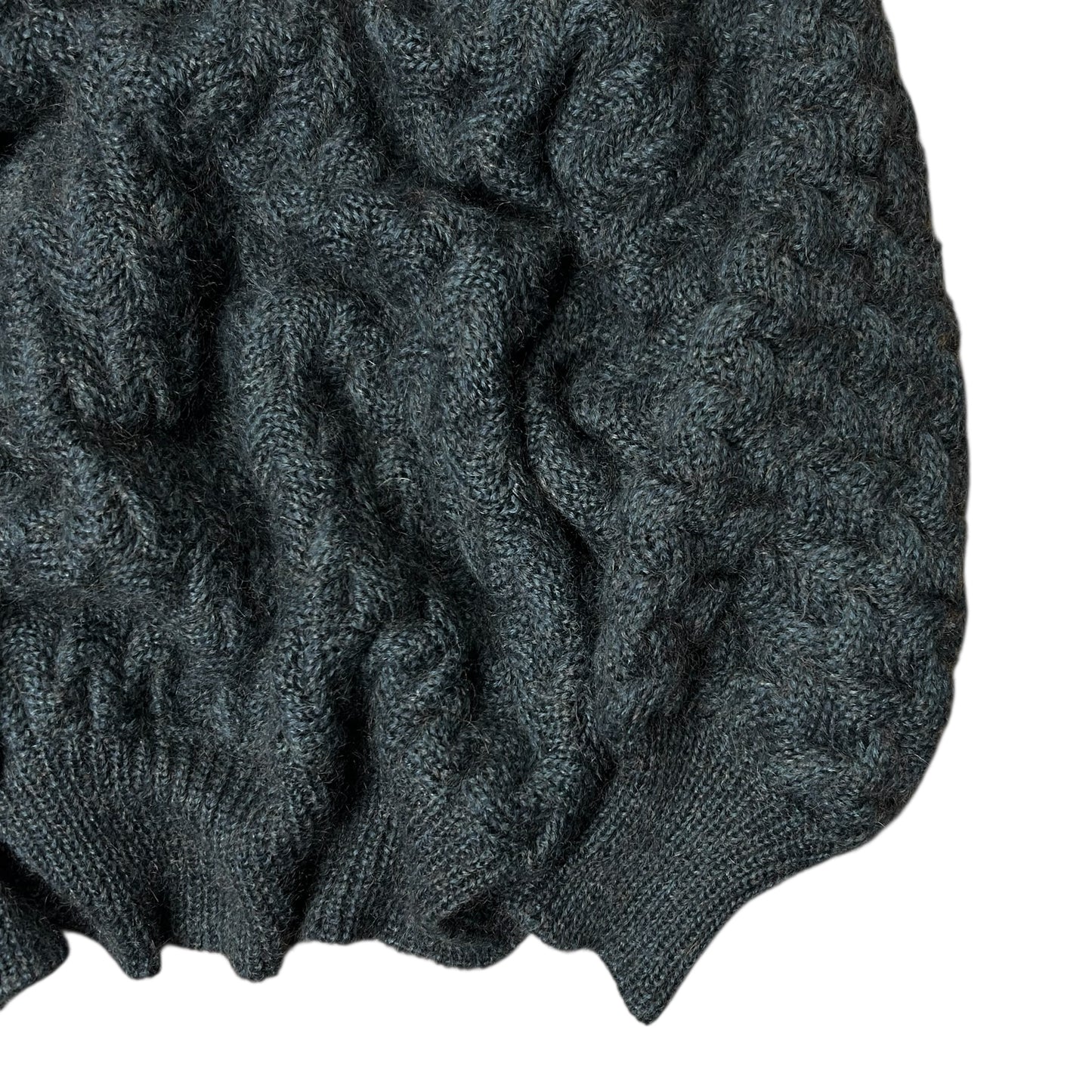 Jil Sander+ 3D Cable Mohair Knit Sweater
