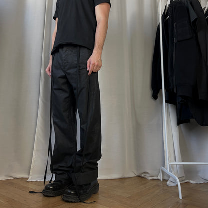 Ann Demeulemeester Waxed Bonne Sample Trousers - SS23