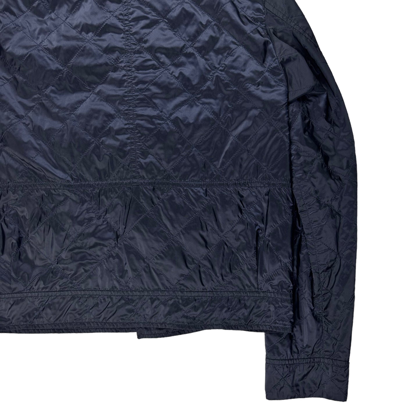 Dries Van Noten Quilted Velcro Work Jacket - SS13