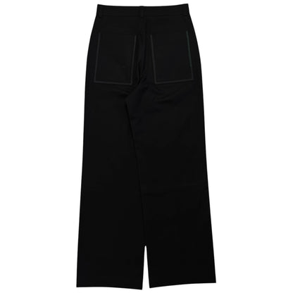 Jil Sander Contrast Back Pocket Work Trousers - AW19