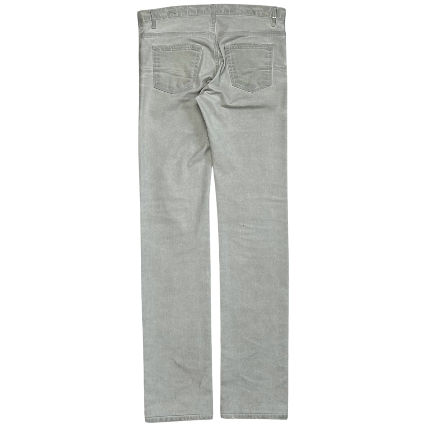 Dior Homme Silver Overdye Slim Jeans - SS06