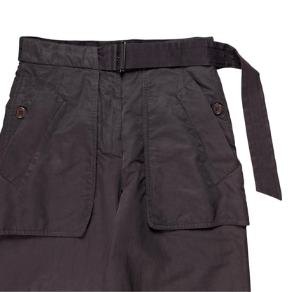 Dries Van Noten Belted Front Flap Trousers - AW19