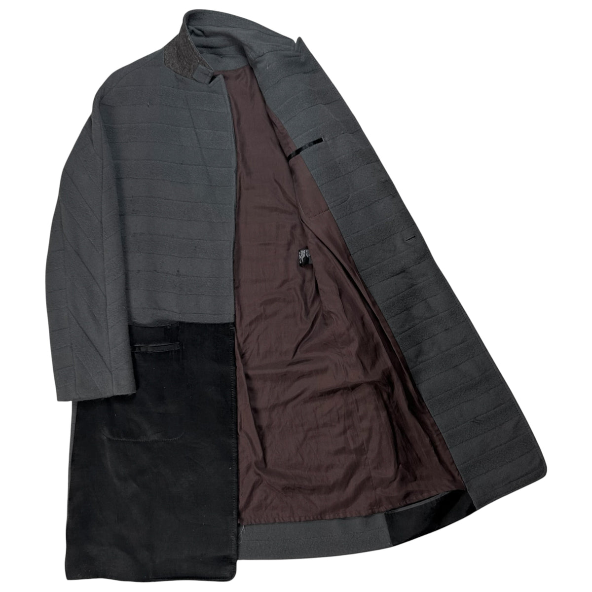 Haider Ackermann Bi-Material Sample Coat - AW18