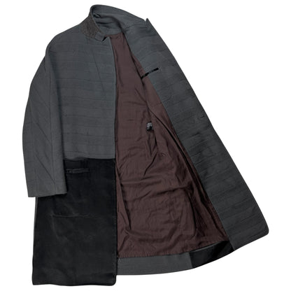 Haider Ackermann Bi-Material Sample Coat - AW18