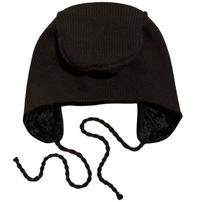 Yohji Yamamoto Aviator Knit Hat