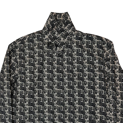 Maison Margiela Logo Cube Print Shirt - SS19