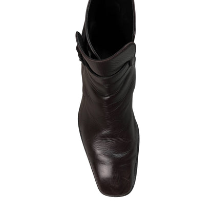 Gucci by Frida Giannini Jodhpur Strap Boots - 2010s