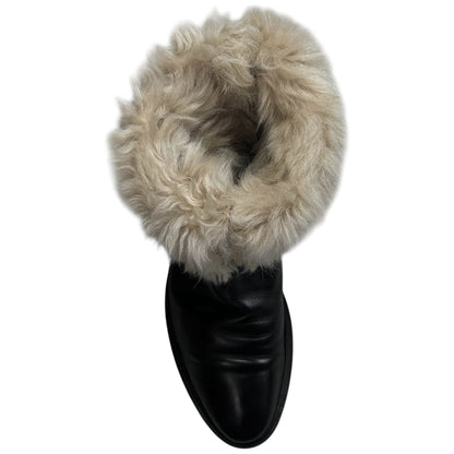 Gucci by Tom Ford Fur Lined Rider Boots