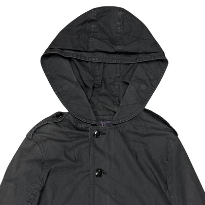 Y’s by Yohji Yamamoto Distressed Hooded Field Jacket - AW04