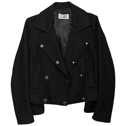 Maison Martin Margiela Deconstructed Ring Snap Wool Jacket - AW06
