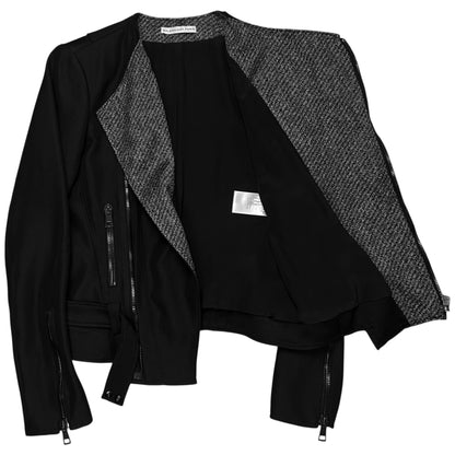 Balenciaga Multi Zip Bondage Belt Bomber Jacket - AW07