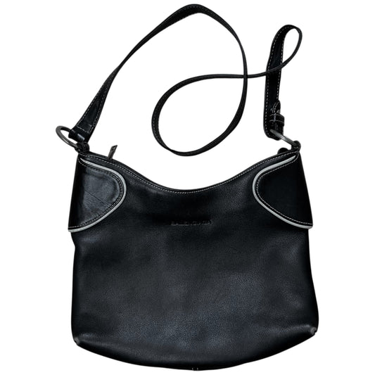 Balenciaga Curved Piping Leather Bag