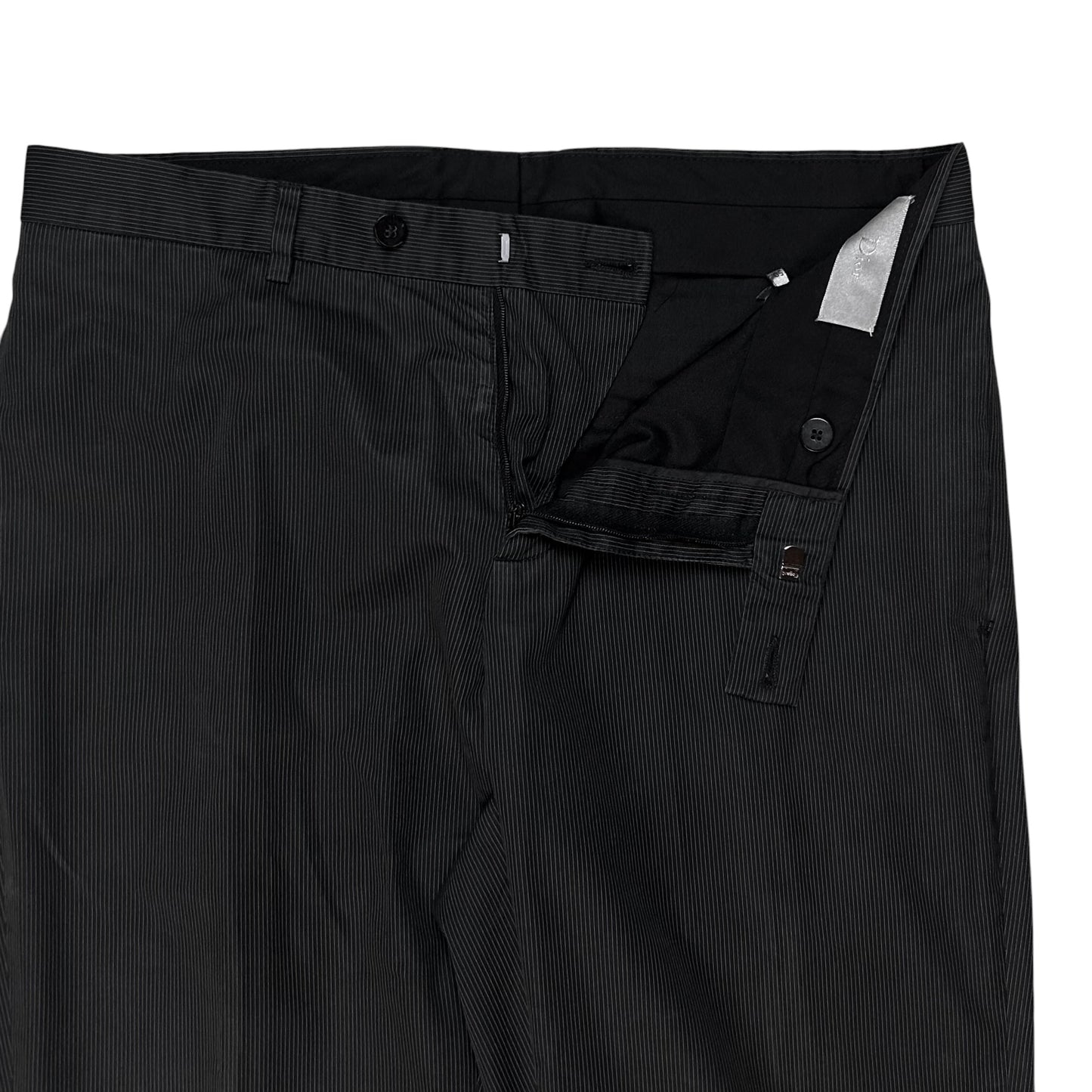Dior Homme Back Zip Pinstripe Trousers - SS09
