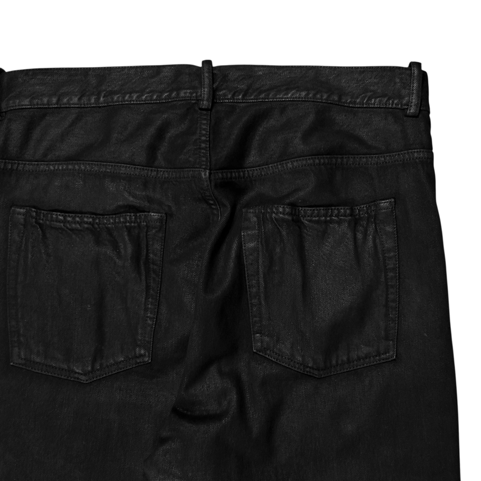 Ann Demeulemeester Waxed Ronald Jeans - SS23 – Vertical Rags